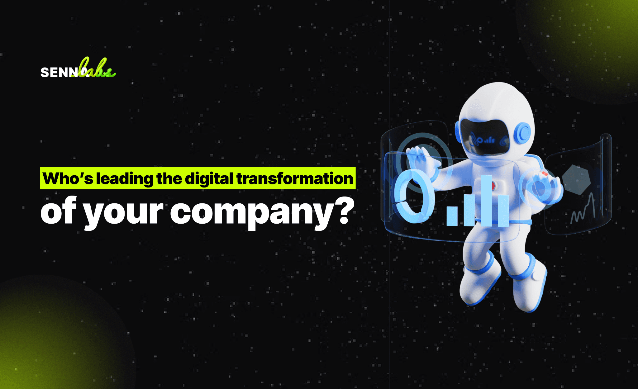 Who’s leading the digital transformation of your company?