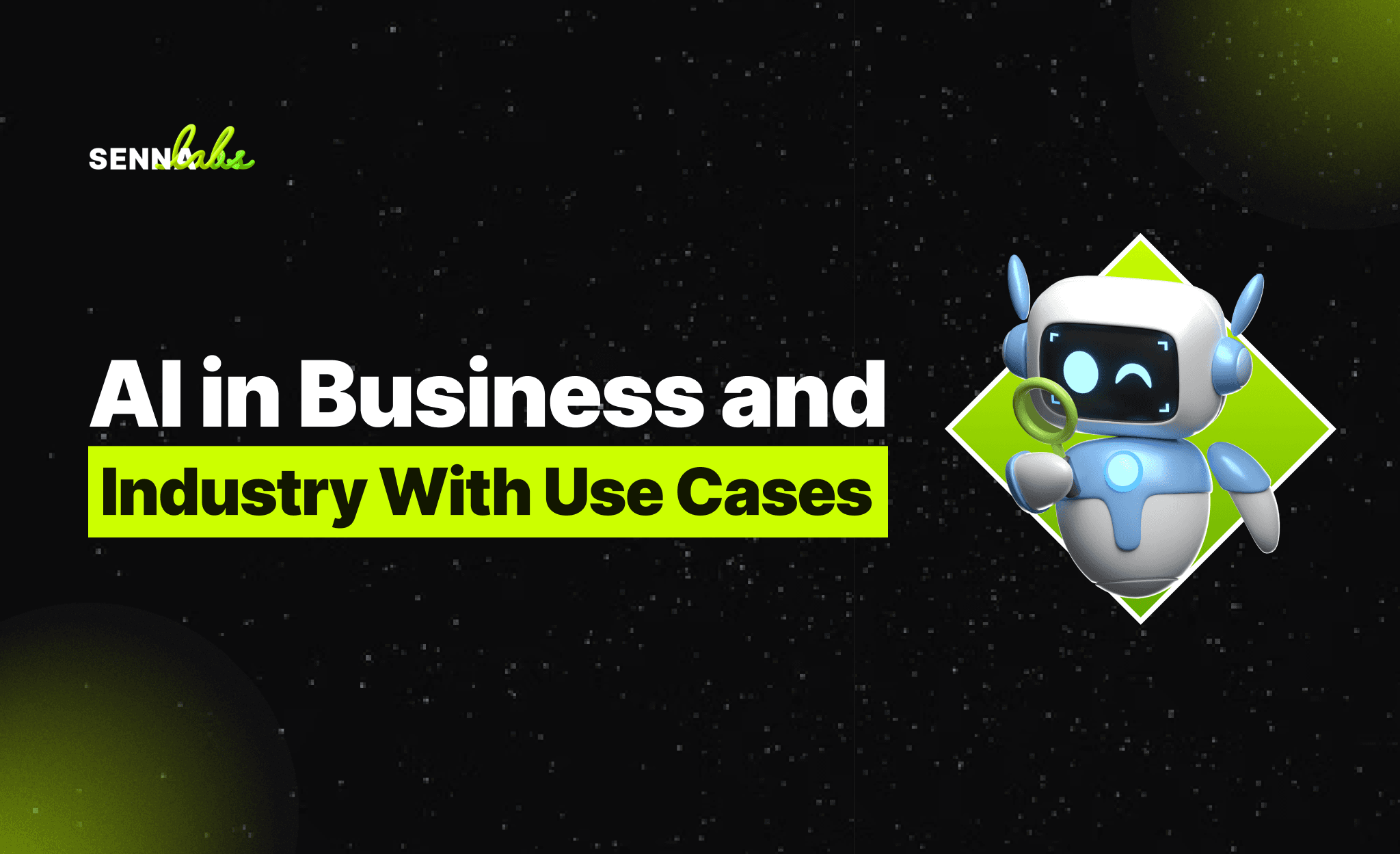 AI in business and industry with use cases